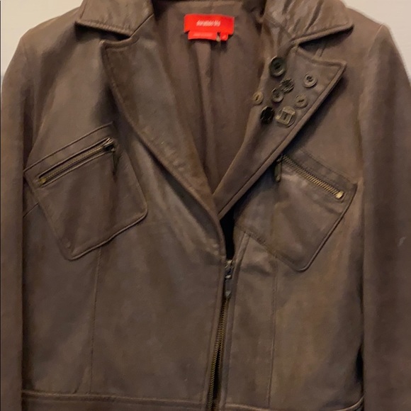 Vintage Leather Biker Jacket - Picture 3 of 5